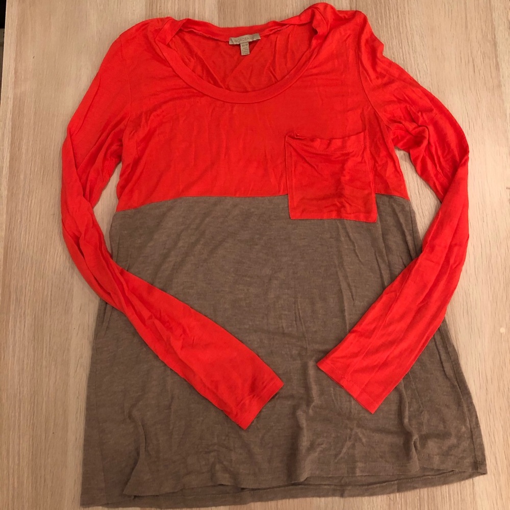 Anthropologie jersey knit top